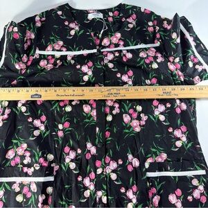 YOZLY Large House Dress Robe Short Sleeve Snap pockets Nightgown Loungewear